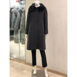 벨리시앙 세이브존01 밍크 칼라 스트링 라마 블렌드 롱코트(2color) LC1406