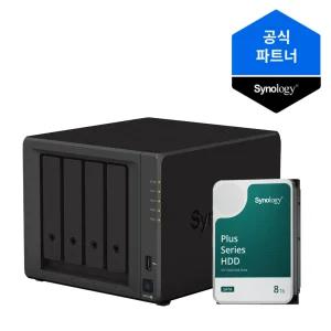 시놀로지 나스 4베이 NAS DS923+ (8TBx1) 정품 HDD HAT3300