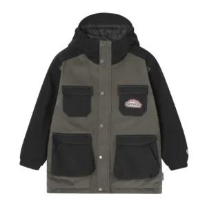 [갤러리아] [아웃도어프로덕츠키즈]24FW 컬러블록 패딩 마운틴파카 OD244OJK04_BLK