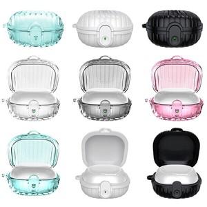 갤럭시 버즈 FE 2 프로 라이브 호환 락 잠금 버튼 투명 컬러 젤리 케이스