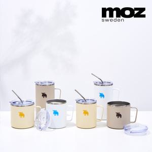 [S] MOZ스웨덴 316스텐 이중진공 캠핑 트라이탄 보온머그컵 텀블러