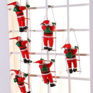 사다리타는 줄타는 매달린 산타 인형 모빌 가게크리스마스장식
