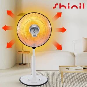 신일 스탠드 전기난로 선풍기형 난방기 세라믹 전기히터