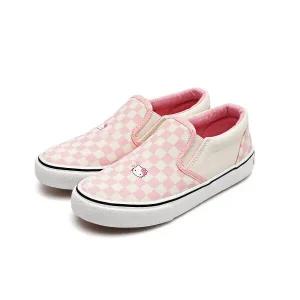 아트박스/슈라모드 헬로키티 체크 키즈 슬립온