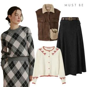 [40%+페이7%][머스트비外] 가을 시즌 오프! 여성 가디건/스커트/자켓/블라우스/셋업 外