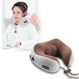 휴대용 무선 목베개형 경추 뒷목 뻐근 안마 마사지기 (WE52F5C)