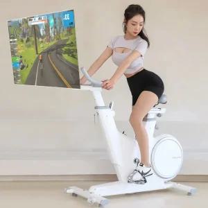 멜킨 스마트 실내자전거 젠틀 마그네틱 스핀바이크 즈위프트 게임 사이클 15kg 헬스바이크