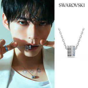 [스와로브스키](강남점)[성한빈 착용][본사정품/쇼핑백증정] Connexus 로듐 롱 목걸이 5690041