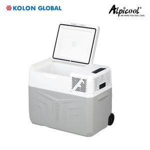 [코오롱 공식판매] 알피쿨 S40 캠핑냉장고 코오롱수입 정식A/S 쿨그레이 휴대용 이동식 40L