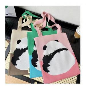 니트 가방 에코백 니트 에코백 대용량 판다 가방 에코백 편한에코백 다용도에코백 트