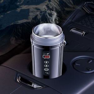 국산차량용전기포트 화물차 자동차 온수 급속 12V 커피 트럭 멀티 가열 차 여행용 캠핑