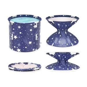 바디조이 1초 원터치 접이식 욕조 원형 사우나 반신욕 25년 최신형 홈쇼핑 HIT