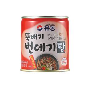 유동 뚝배기 번데기탕 얼큰한맛 280g x 20캔 술안주 고단백