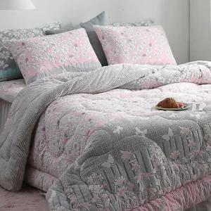 밍크극세사 겨울침구 라지킹 항균 차렵이불 누빔패드세트