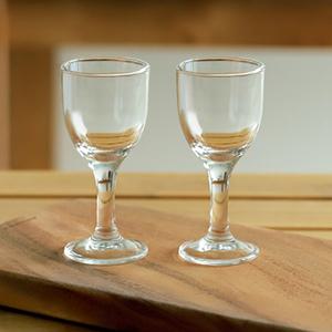 작은 소주잔 50ml 미니 술잔 유리 소주 감성 컵 빈티지