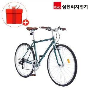 삼천리 2025 완조립 700C 아레스 7단 생활용 클래식 하이브리드 자전거