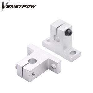 선형 볼 베어링 레일 샤프트 사이드 블록 지원 XYZ 테이블 CNC 3D 프린터 부품, SK8 SK10 SK12 SK13 SK16 SK20 SK30 SH8A, 8mm, 1