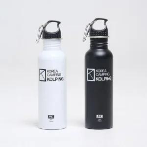 콜핑 공용 사계절 파우치구성 견고한 스테인레스 등산 물병 750ML GS