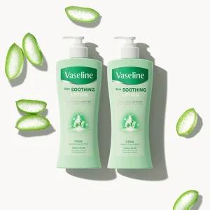 바세린 알로에 수딩로션 450ml x 2개
