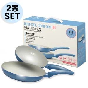 [2종세트] 인덕션 멀티 후라이팬 20cm+24cm 집들이 선물세트