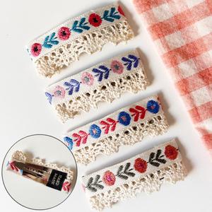 국산 여아 레이스 똑딱 머리 핀 어린이 헤어 정리 공주 이쁜 똑딱핀