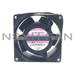 볼 베어링 축 냉각 FAN KA8038HA1 AC110V 0.14A 0.13A