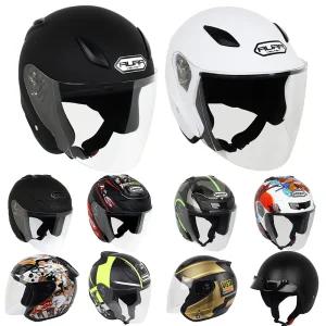 아우라 가벼운 오픈페이스 오토바이헬멧 소두핏 바이크 헬멧 스쿠터 하이바