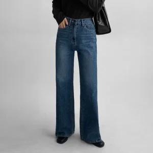 [에이와비] [140.150ver] #AWABMADE:_절개리사이클부츠컷팬츠 -키작녀/기장선택/1color/4size