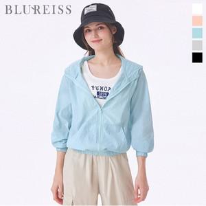 [블루레이스] 베이직 후드넥 바람막이 밴딩 점퍼_B5S1JP1391