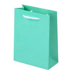 민트 인기 무지 종이 쇼핑백 감성 12X 16cm 선물 봉투 (WFH59DZ)