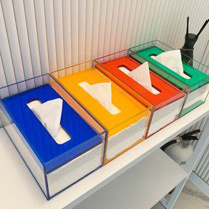 [아크리코]아크릴 휴지케이스 보관함 각티슈 키친타올 수납 케이스