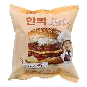[셀러허브 패션][JH3013S1_52EH]수제 더블버거 PC방 냉동햄버거 200g 10개