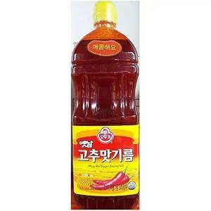 [셀러허브 패션][JHQ89156_52EP]고추맛기름(오뚜기 고춧기름 1.5L)