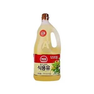 [셀러허브 패션][JHQSQU91_52EP]콩기름 튀김유 튀김기름 대용량기름 1.8L