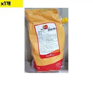 [셀러허브 패션][JHNO6QPS_52EN]유통 도매 체다치즈소스 삼조 2Kg 1개