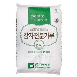 [셀러허브 패션][JH31416S_52ED]감자 전분 대용량 전분가루 튀김전분 20kg