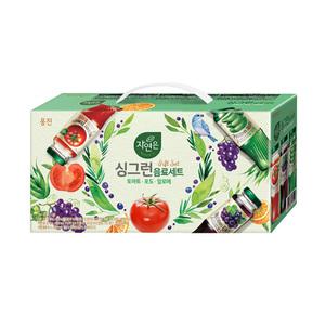 웅진 싱그런 음료세트 (토.포.알) 꼬마병 180ml 12병
