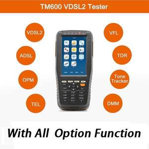 TM-600 VDSL 테스터 WAN 및 라인 장비, 모든 기능 (OPM + 톤 트래커 TDR)