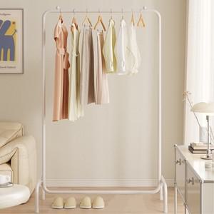 심플 사무실옷걸이 철제 스탠드 행거 롱코트 롱패딩 긴옷