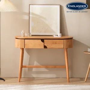 잉글랜더 비올라 원목 템바보드 콘솔 수납 화장대(거울제외)