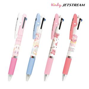 유니 제트스트림 3색 볼펜 별의 커비 캐릭터 0.5