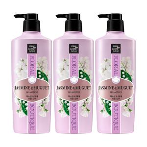 미쟝센 플로럴 부띠끄 퍼퓸 샴푸 쟈스민앤뮤게 650ml, 3개