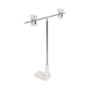 4단 길이조절식 자석형 T자꽂이 메모클립 네임텍집게 네임텍클립 메모꽂이 자석형꽂이 메모집게 T자형꽂이