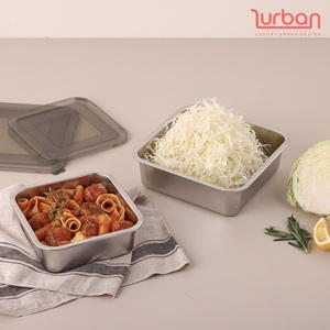 [Shizell] 쉬젤 러반 스테인렌스 스퀘어밧드2종A(SM) 밧드본체(16+20+커버+와이어랙)