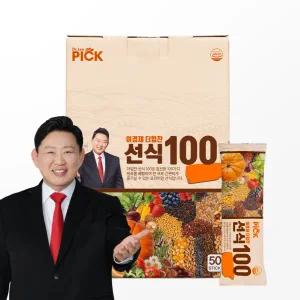 [이경제]더힘찬 선식100 1박스 (50포) 홈쇼핑선식 아침식사대용