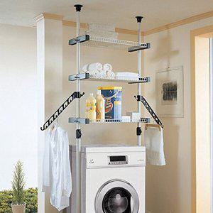 [프라임행거]프라임 세탁기 3단 선반행거(날개형)