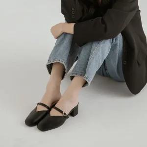 SOVO 카사르 스퀘어 블로퍼 2cm 5cm