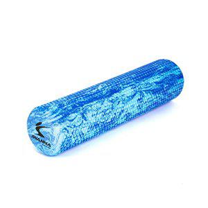 [아이워너]S 아이워너 EVA 폼롤러 60CM 마블 블루 바디롤러 필라테스 마사지 스트레칭 자세교정