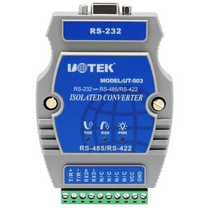 UOTEK 산업용 RS-232-RS-485 RS-422 컨버터  DB9 어댑터  RS 232 485 커넥터 절연 UT-503