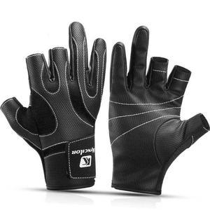 [MEN1NQM8_53DF]블랙 레저용장갑 민물낚시용품 낚시장갑3컷